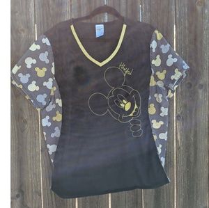 Mickey Mouse scrub top